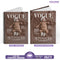 Personalized Baby Vogue Magazine Cover Notebook – Custom Name & Photo, Stylish Mom Gift